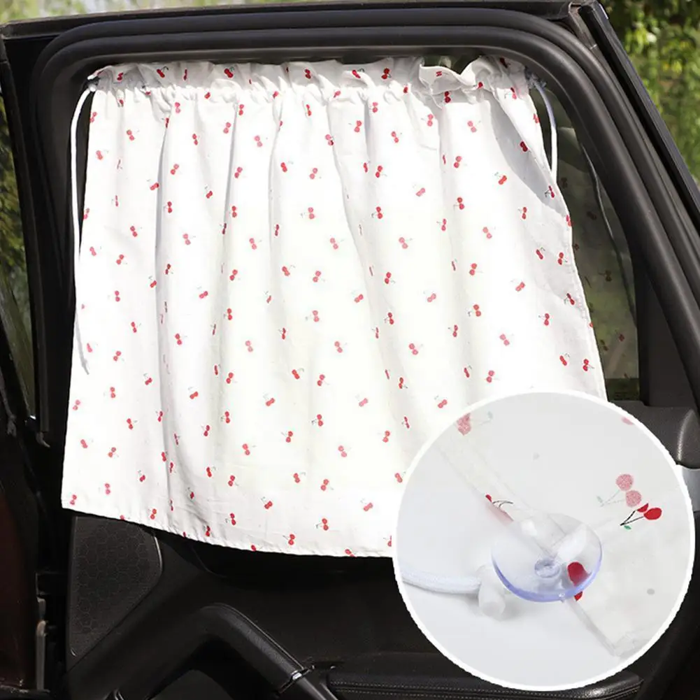 

Car Sun Shades Covers Cartoon Rear Side Window Curtain Uv Children Film Auto Protections For Baby Kid Visor Heat Sunshade B7B4