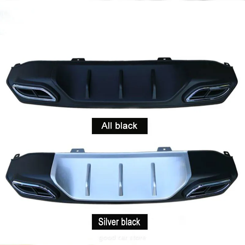 Подходит для Honda Civic SEDAN 4 DR задний нижний бампер рассеиватель для губ выхлоп декоративный задний бампер для губ