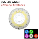 4 шт., светодиодные коньки, 85 а, 72 мм, 52 дюйма