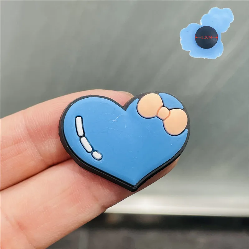 Украшения для обуви из ПВХ в форме сердца 1 шт. | Обувь