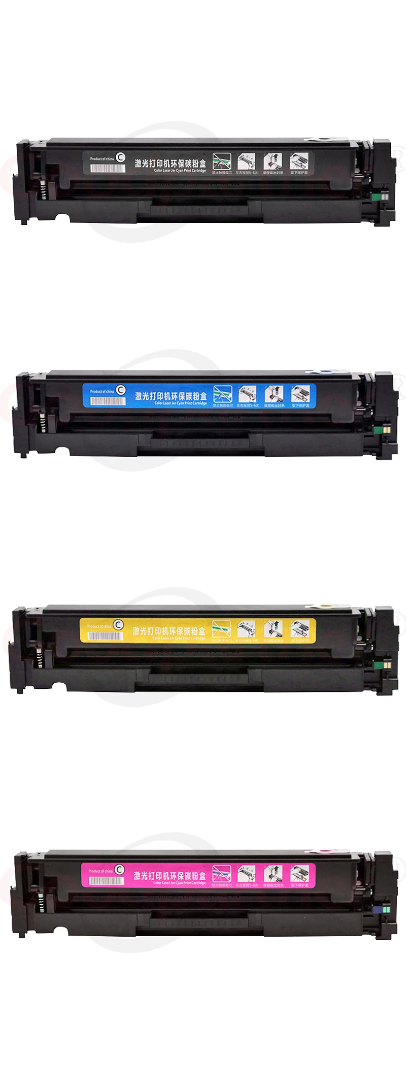 1 комплект 201A CF400A CF401A CF402A CF403A тонер-картридж для hp Цвет LaserJet Pro MFP M274 M277 M252 M252n M252dw M274n M277dw