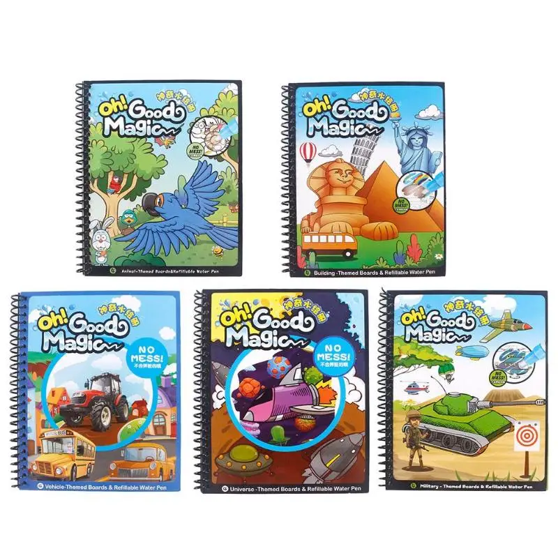 Многоразовая волшебная доска для рисования водой с волшебной ручкой детские