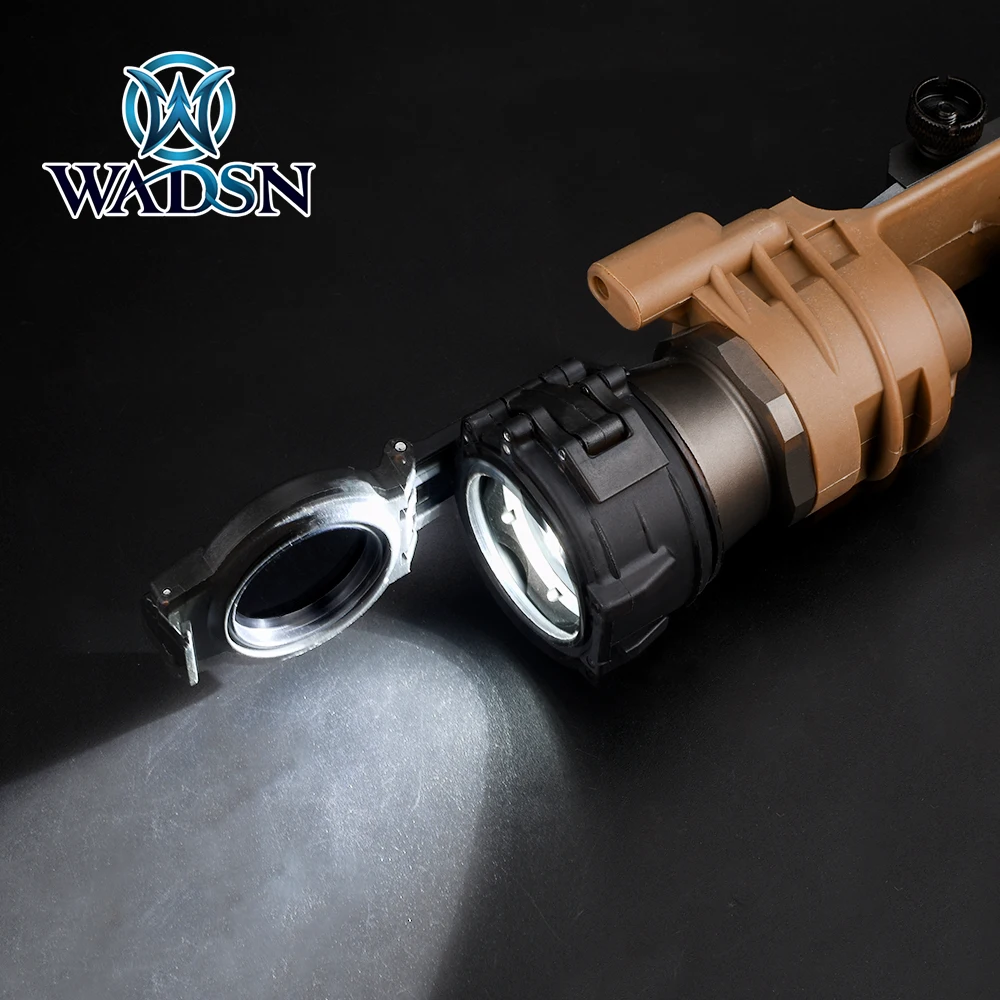 WADSN-Filtro IR para linterna táctica, cubierta protectora para arma de caza, luz de explorador, 40mm, M961, M910