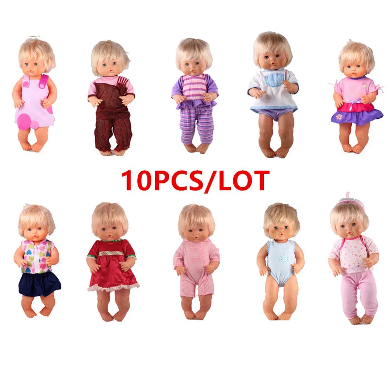 41 см Nenuco Одежда для кукол Nenuco Ropa y su Hermanita 10 шт./лот аксессуары для кукол DIY платье для 16 дюймов My Little Nenuco кукла