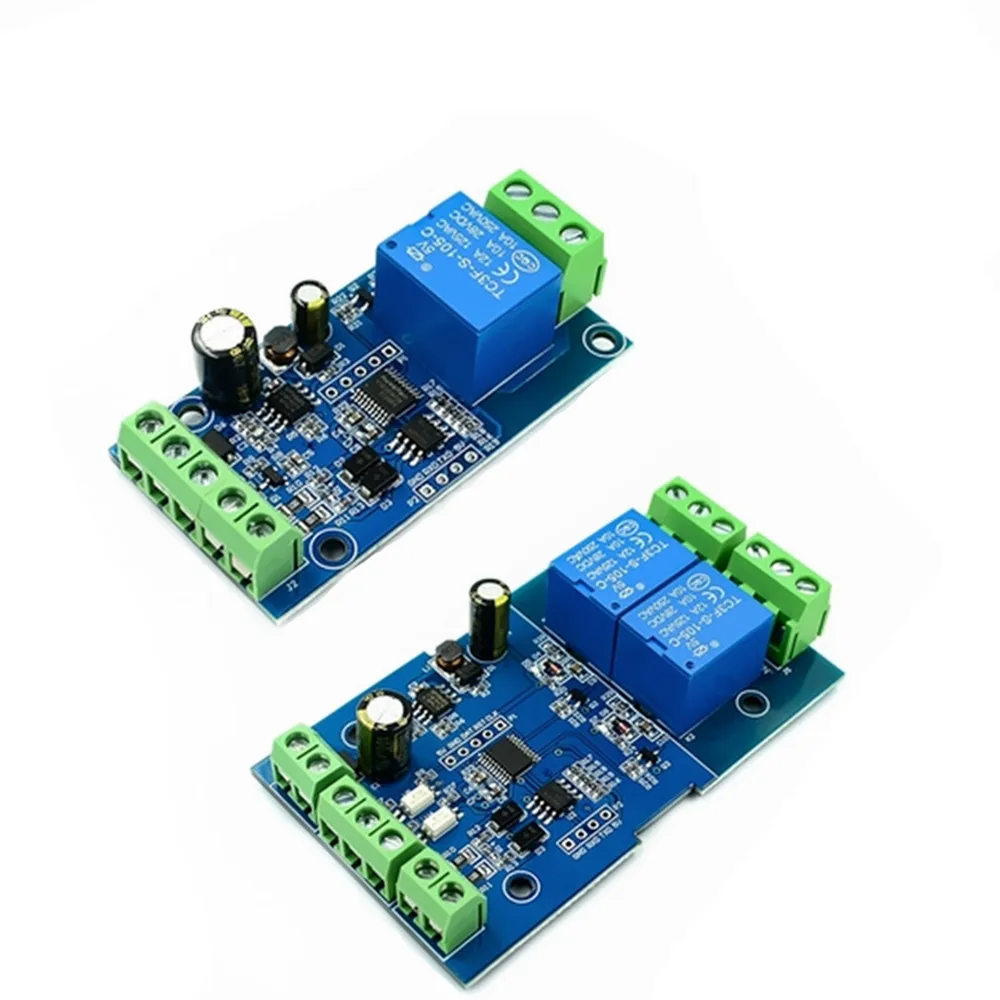 Четырехканальный релейный модуль Modbus-Rtu 1/2 каналов 7-24 в переключатель