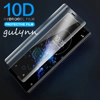 new 10d soft tpu hydrogel film for sony xperia 1 10 10plus xa2 xa1 xz1 ultra hd screen protector full cover not tempered glass