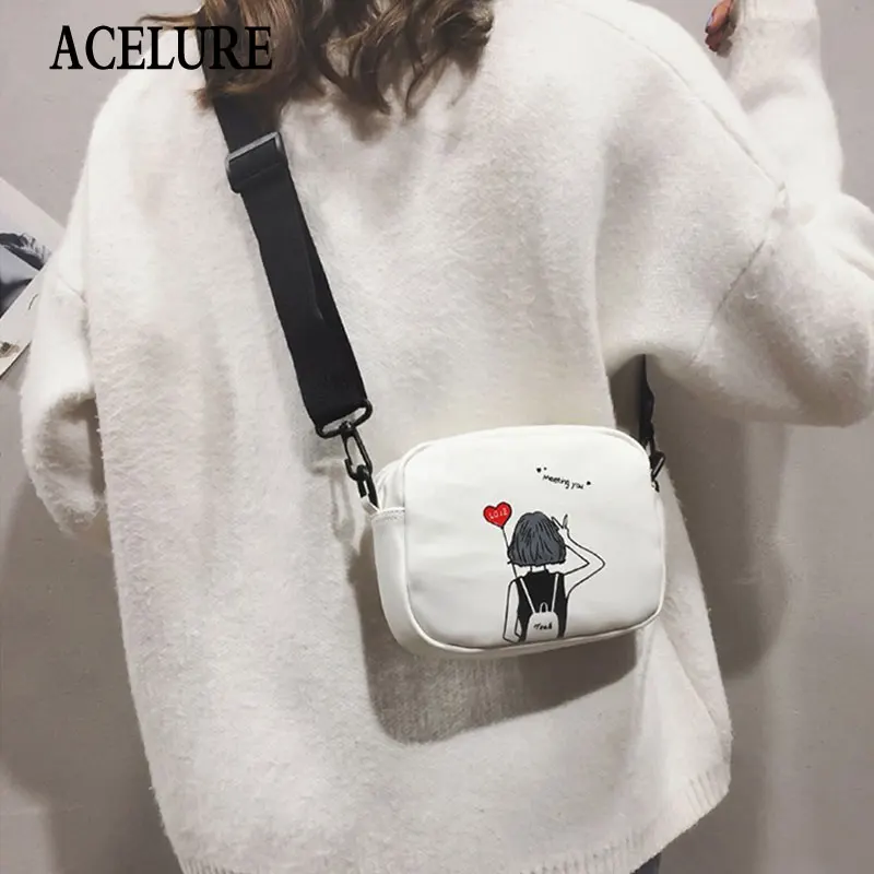 

ACELURE Square Bag Flap Purse Fashion Small Shoulder Bag for Women Messenger Bags Ladies PU Leather Crossbody Bags for Female