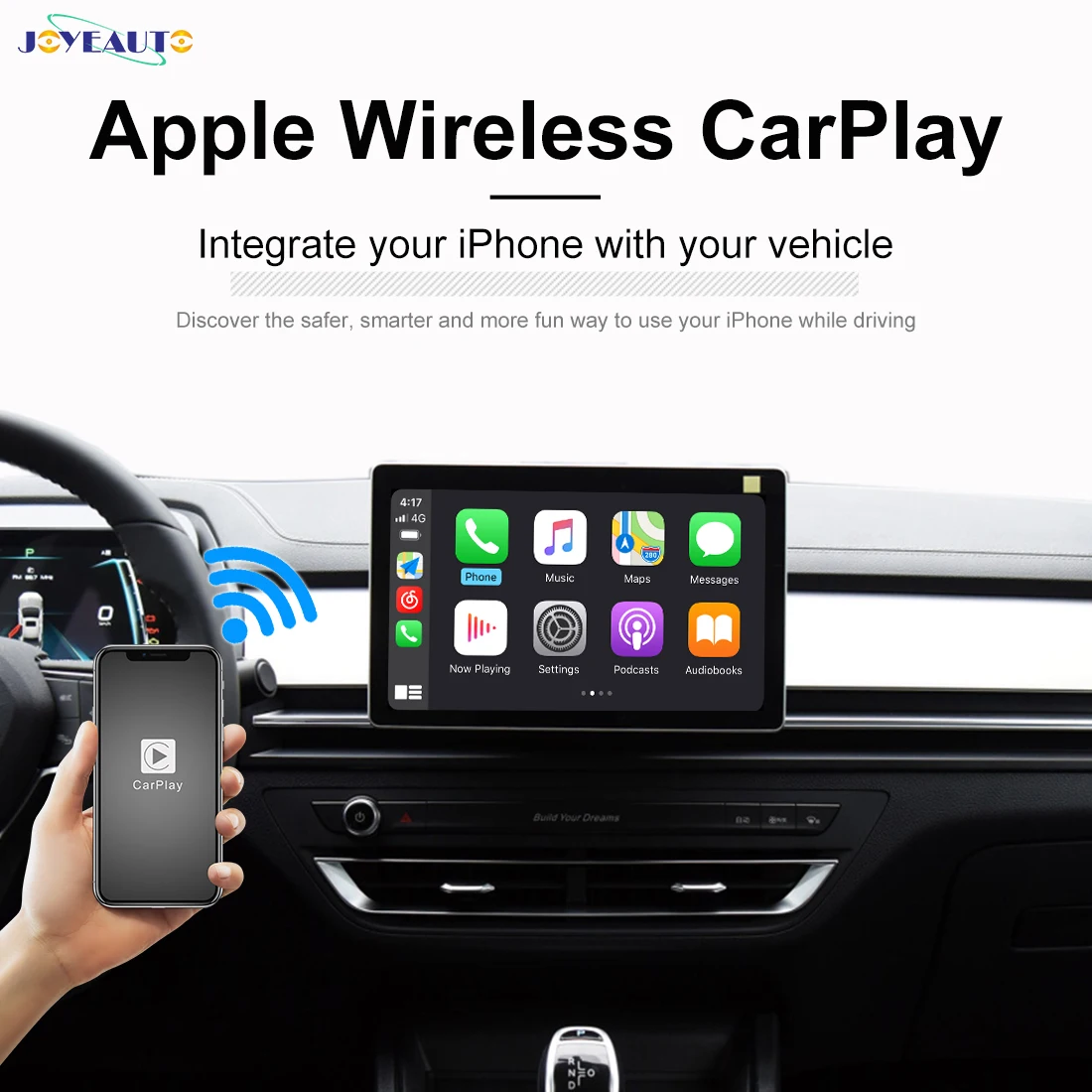 JoyeAuto Upgrade USB Dongle Android автомобильный головный блок беспроводной Apple Carplay