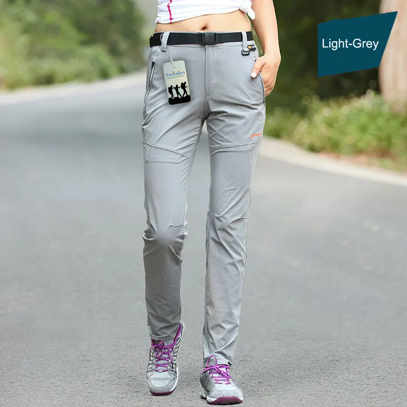 Новые женские быстросохнущие дышащие эластичные спортивные брюки для активного