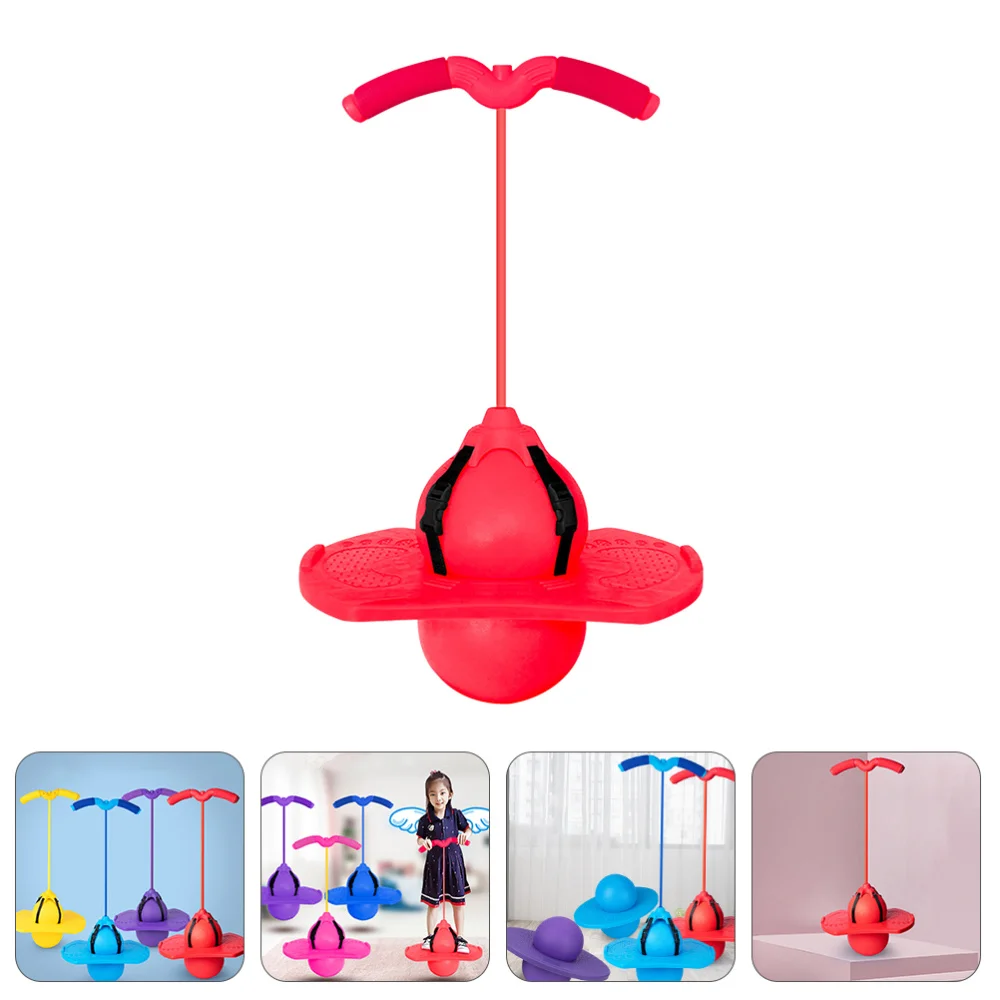 

1 set of Jumping with Handle Rope Funny Kids Sports Bouncing