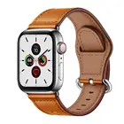 Ремешок для Apple watch 44 мм 40 мм iWatch 42 мм 38 мм ремешок из натуральной кожи ремешок для часов iwatch series 6 se 5 4 3