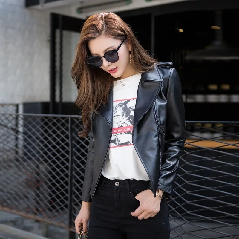 Куртка женская зимняя из натуральной овечьей кожи батальных размеров | Женская