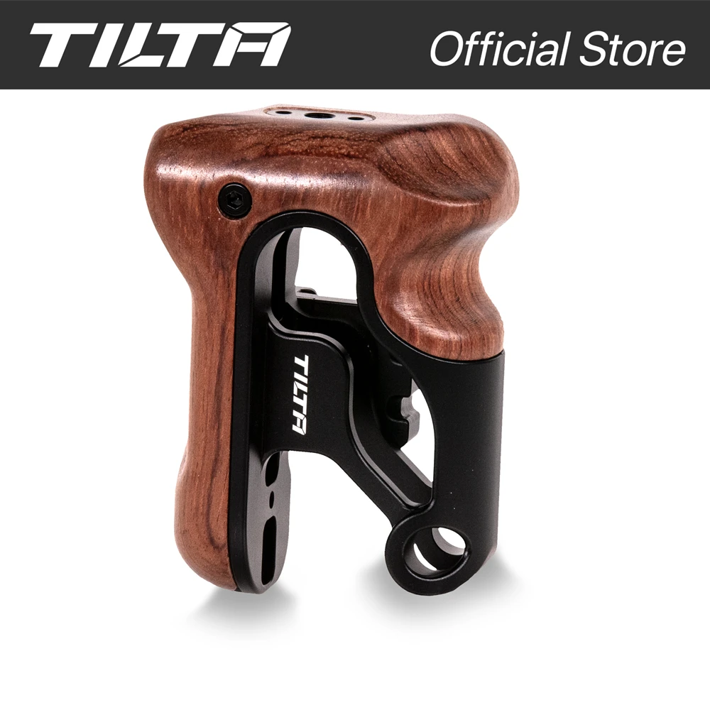 Деревянная ручка TILTA, искусственная кожа, левая и правая стороны, деревянная ручка, Профессиональная совместимость с моделями TILTA SONY Деревянная ручка TILTA, искусственная кожа, левая и правая стороны, деревянная ручка, Профессиональная совместимость с моделями TILTA SONY