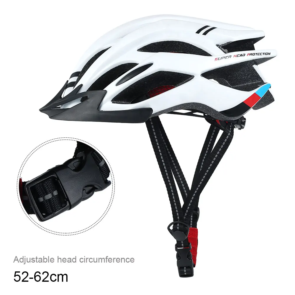

1PC Cycling Helmet Women Men Lightweight Breathable In-mold Bicycle Safety Cap Outdoor Sport Mountain Road Bike Equipment