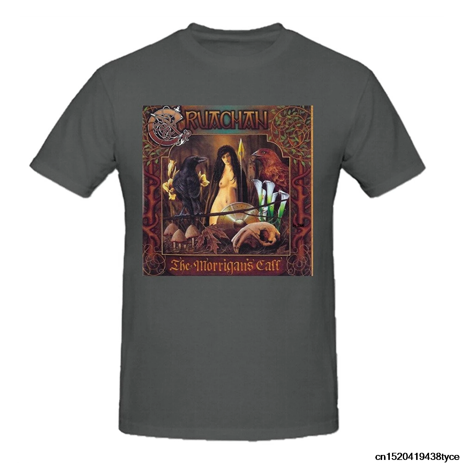 Модная футболка s Cruachan The Morrigans Call мужские футболки Мужская хлопковая