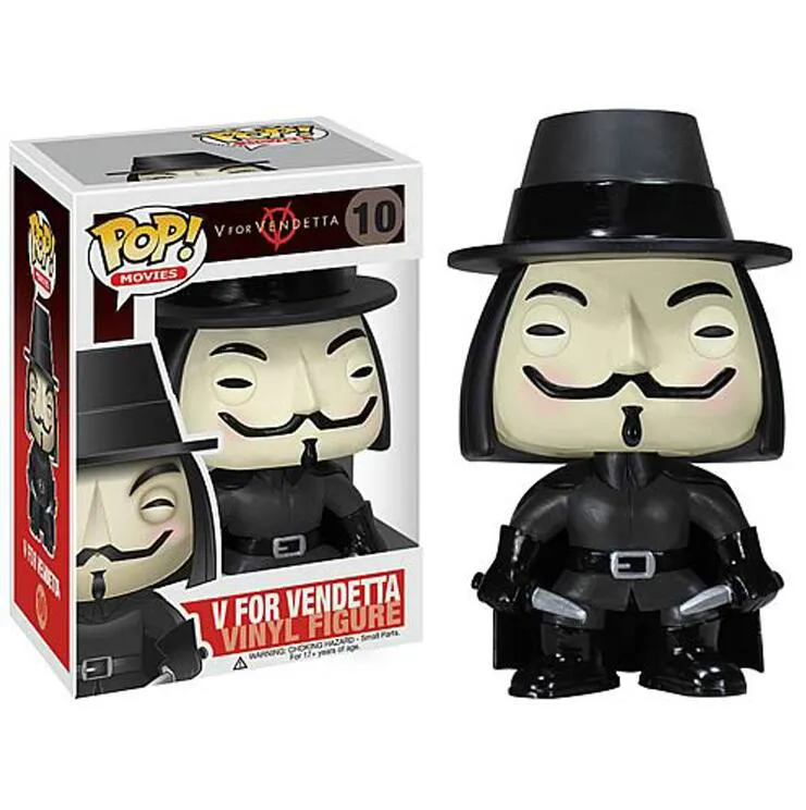 Funko POP V для вендетты Коллекционная модель детские игрушки ПВХ 2020 фигурка мальчика