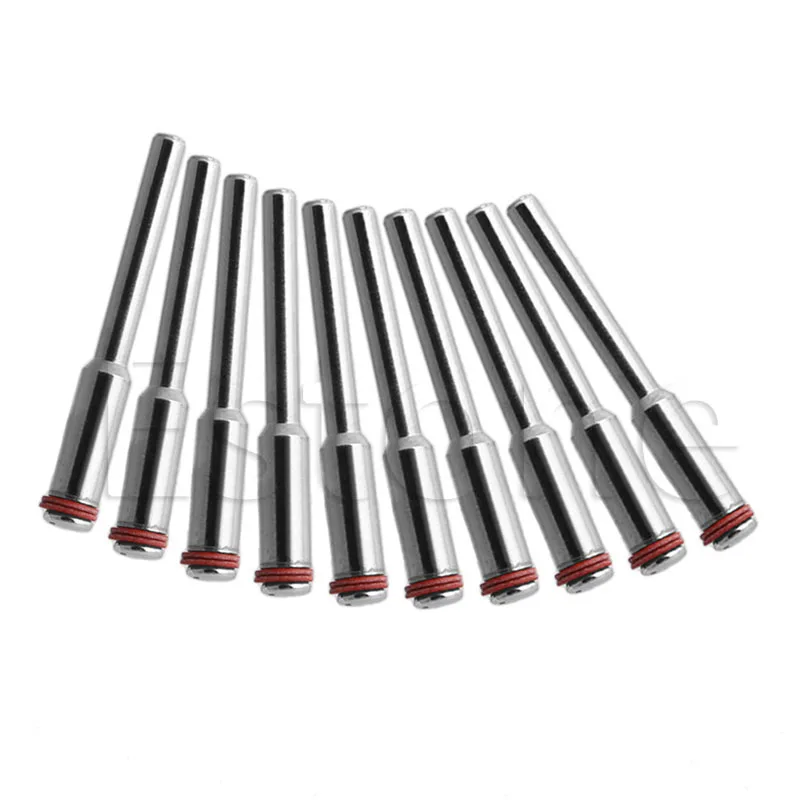 

10x 3mm Steel Screw Mandrel Shank Wheel Holder For Rotary Shaft Tool