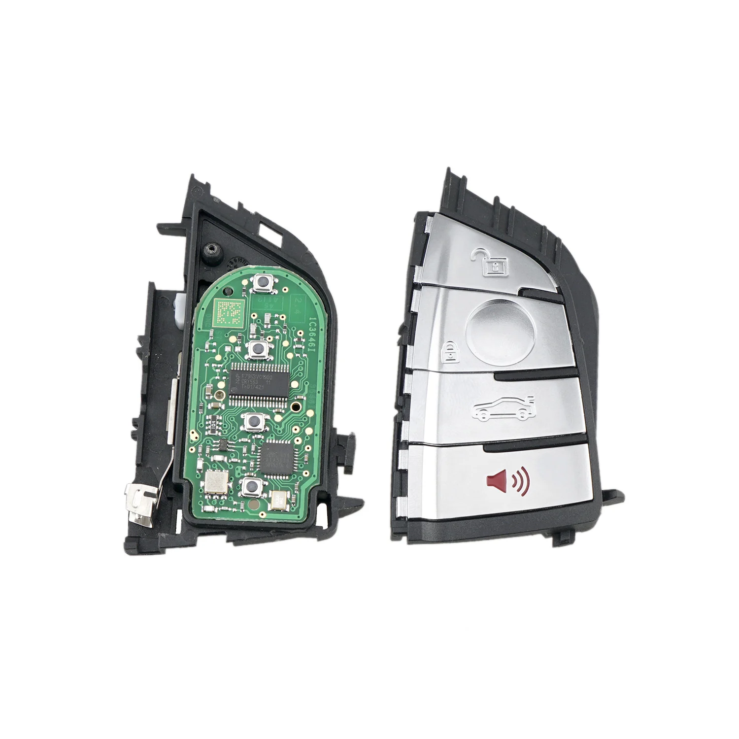QWMEND 4 кнопки дистанционный смарт ключ брелок 315/433/868МГЦ для BMW CAS4 FEM 5 7 серии X5 X6 + 2011