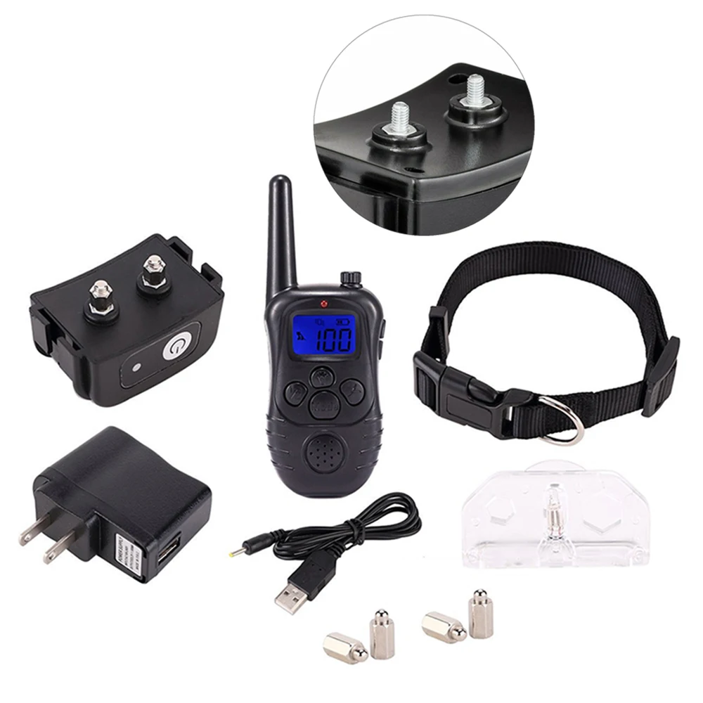 Ошейник для дрессировки собак с удаленным управлением водонепроницаемый