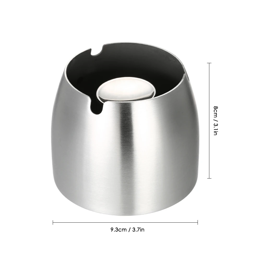 Настольная пепельница из нержавеющей стали подставка для сигарет пепельницы