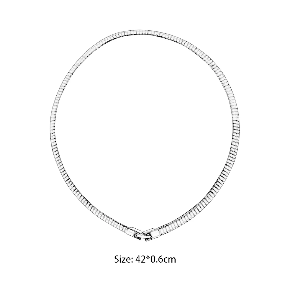 Special Design Women Necklace Elegant Stainless Steel Female Lady Chain Choker Jewelry For Party Wearing Top Quality | Украшения и