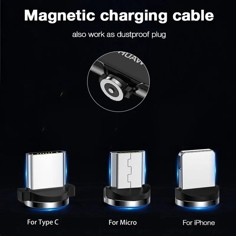 Suntaiho USB магнитная зарядка течёт светильник светодиодный Micro USB магнитный кабель Быстрая зарядка для iphone светильник ing USB Type C кабель Магнитный кабель для мобильного телефона