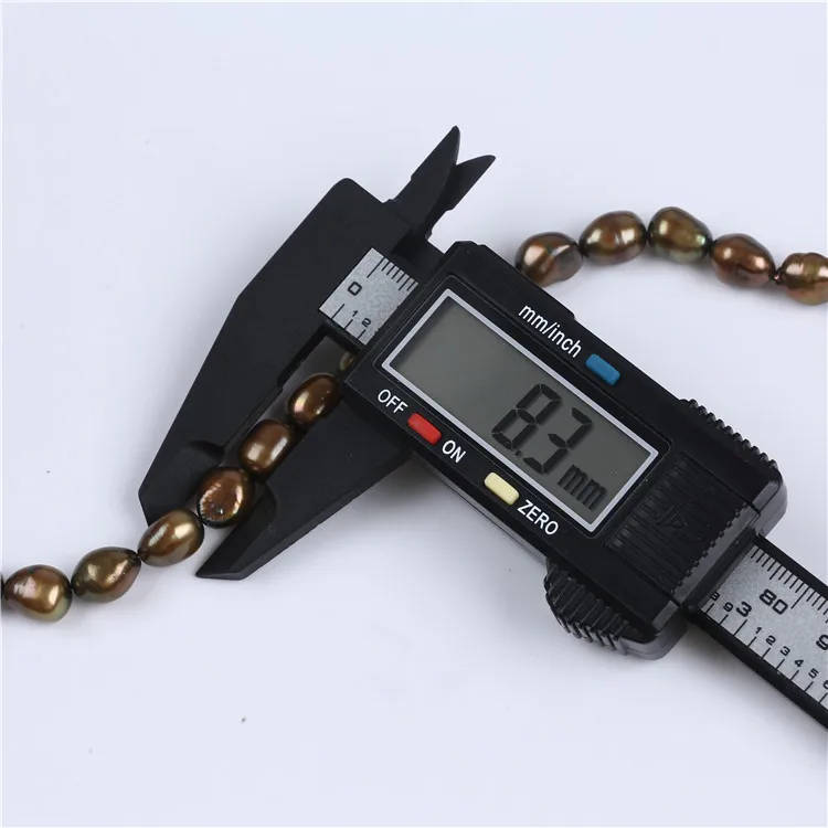 Wholesale Price 8-9mm Brown Baroque Pearl Strand For Jewelry Making | Beads