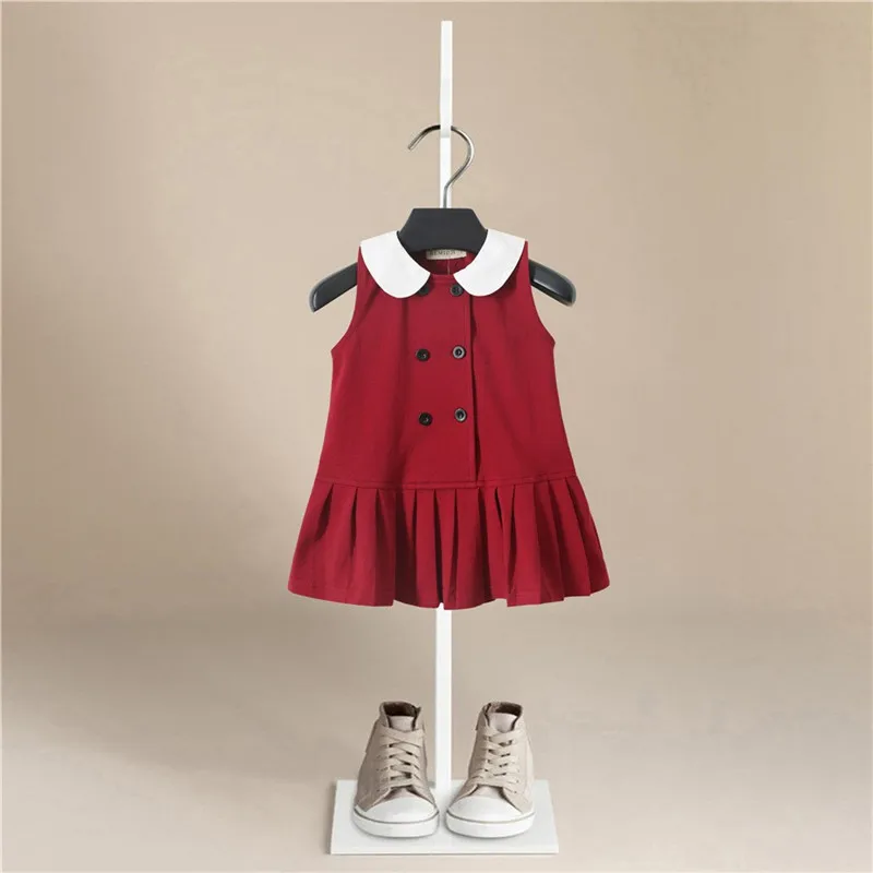 

Summer Girls Dress Plaid Kids Princess Dresses for Girls Cotton Dress Vestidos Fashion Children Clothes Girls Christmas Dress