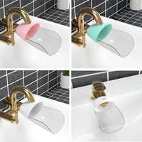 bathroom accessories faucet extender baby kids hand washing device silicone children sink extender faucet kitchen tools