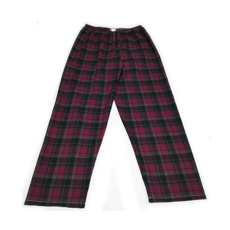 Размера плюс хлопковые унисекс пижамы для сна брюки девочек Сезон весна лето