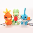 Torchic Treecko Mudkip Плюшевая Кукла Покемон Плюшевая Игрушка начальный эльф комбинация подарок на день ребенка
