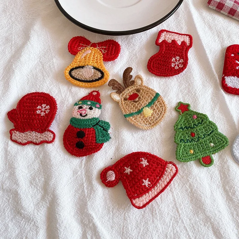 

Бутик Аксессуары для волос на Рождество аксессуары Санта Клаус настенные украшения, цветок, DIY аксессуары для волос Луки центр