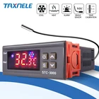 Цифровой регулятор температуры  STC 1000 110V 220V 12V 24V терморегулятор Термостат переключатель термометр Нагреватель Охладитель