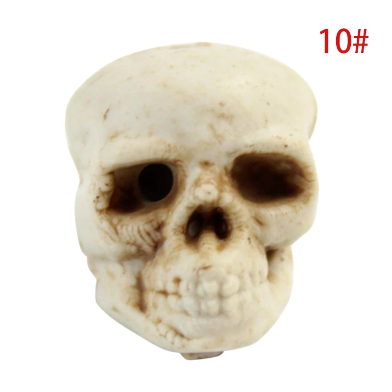 Украшение в виде головы черепа на Хэллоуин игрушка кофейник домашнее украшение