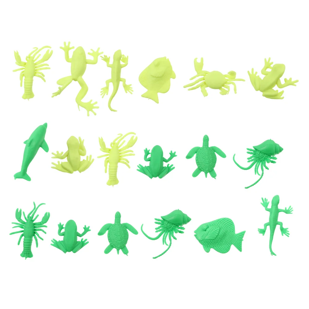 20 шт. эластичные животные Новинка Эластичные Игрушки для декомпрессии (случайный