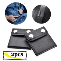 2pcs cars leather seat belt adjuster comfortable safety belt clip practical belt strap clamp automobiles interior accessories