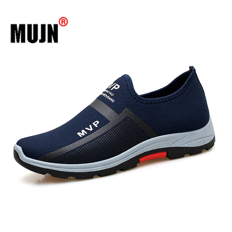 

2020 MUJN Brand Mens Mesh Shoes Summer Lightweight Sneakers Men Casual Walking Shoes Male Slip on Mens Loafers Zapatillas Hombre