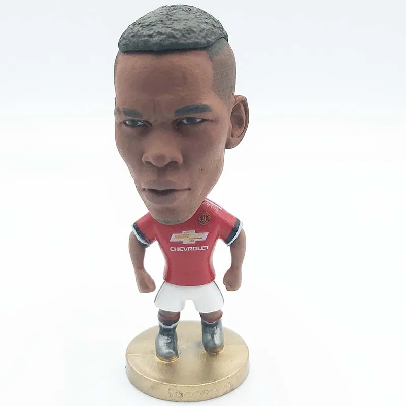 POGBA Soccerstarz Россия Футбол Спортивные Сувениры 7 см классический Футбол Звезда кукла домашний комплект фигурки для коллекции болельщиков подарок - Цвет: POGBA