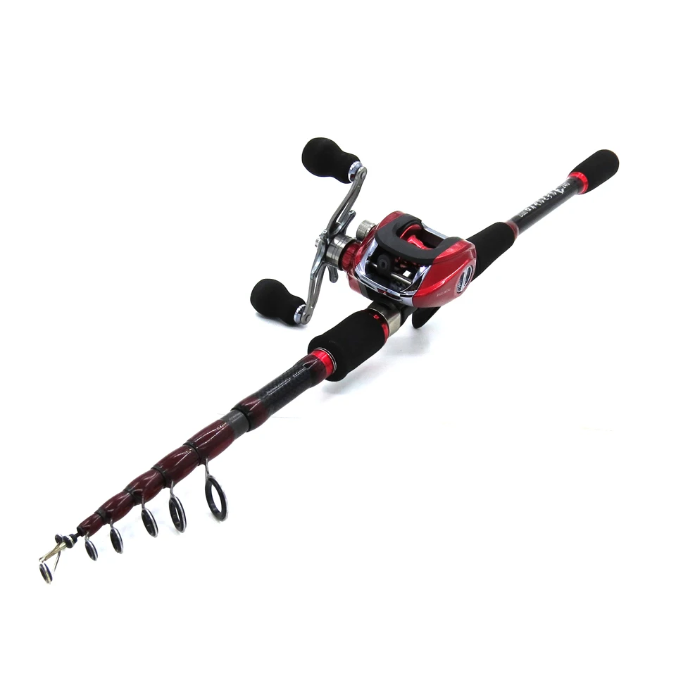 Карбоновая удочка для приманки комбинированная короткая жесткая палка