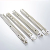 drawer track slides two cabinet rails thickening computer table chute clothing cabinets keyboard roller pulley furniture