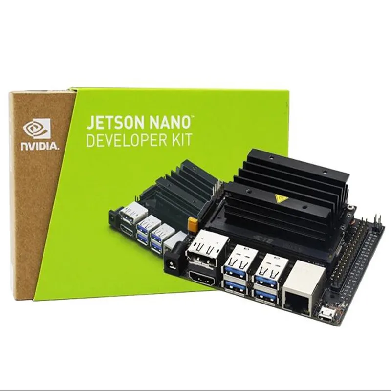 Базовый комплект платы NVIDIA Jetson Nano B01 с акриловым чехлом для SD карты и адаптером