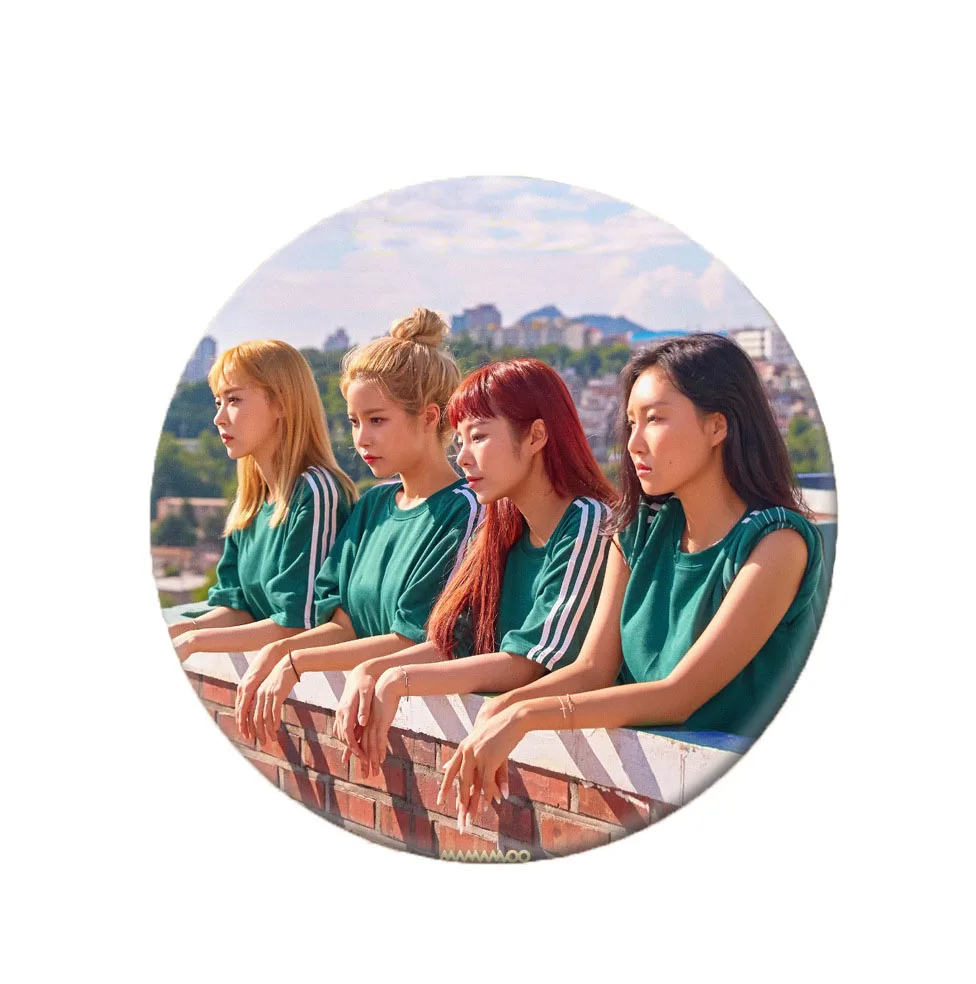 Корейская популярная женская брошь Лиги MAMAMOO значок рюкзак пуговицы для одежды