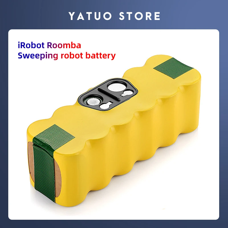 

Compatible with iRobot Roomba 500 510 530 550 560 600 700 760 610 770 620 570 580 550 800 original 14.4V 3500mah Ni MH battery