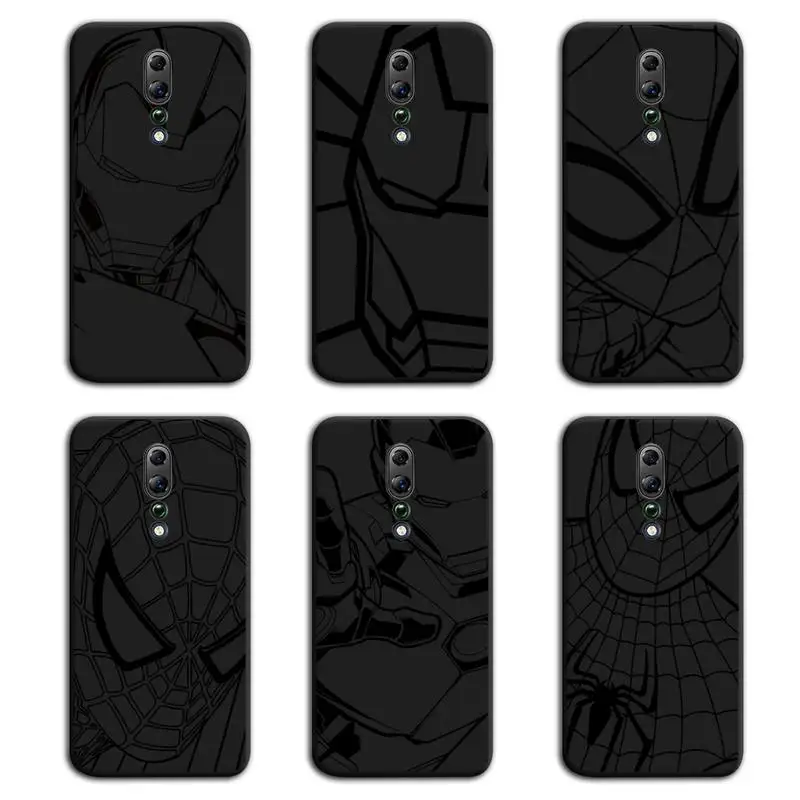 Мужской чехол для телефона Super Hero с пауками из утюга Oppo A5 A9 2020 Reno2 z Renoace 3pro A73S A71