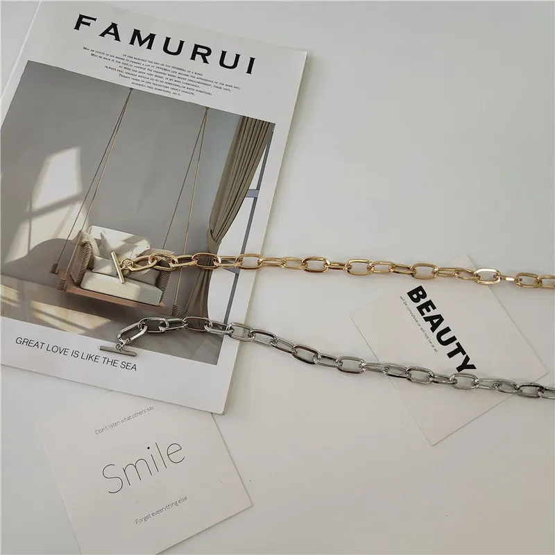 

Waist Chain Women's Thin Belt Simple Versatile Dress Metal Small Circle Type Link Fashion Small Belt Skirt