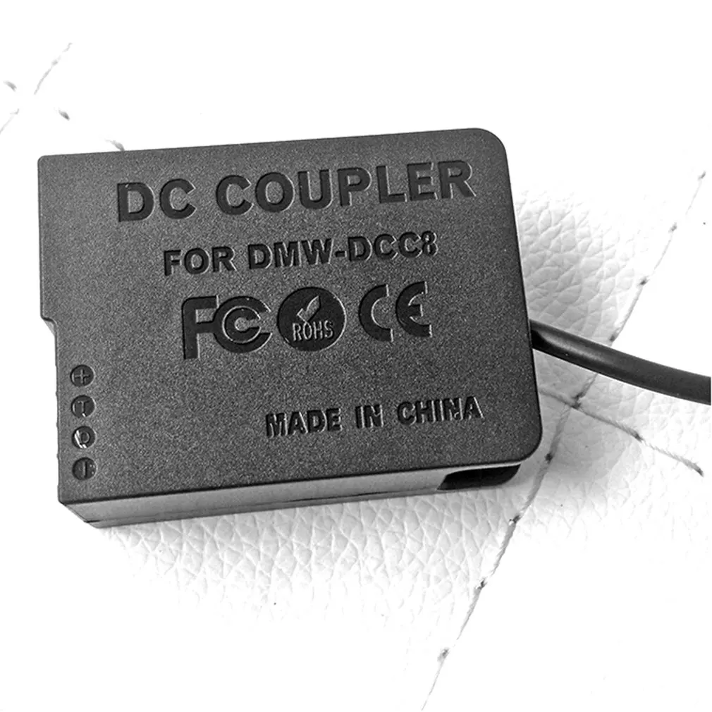 Аккумулятор DCC8 DC муфта для подключения к батарее BLC12PP Panasonic Lumix DMW BLC12 G6 G5 G80 G85 G5K GH2K