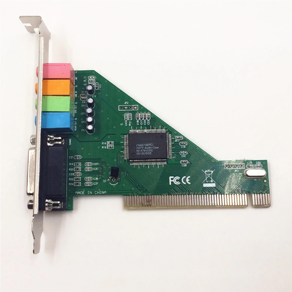 4.1CH CMI8738 Внутренний Настольный ПК с драйвером CD PCI порт компоненты аудио карты