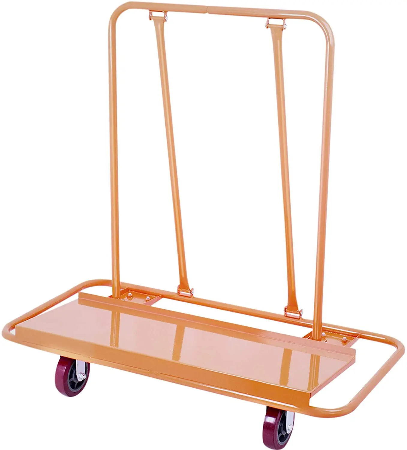 

Drywall Cart Dolly 3000Lbs Weight Capacity Heavy Duty Drywall Sheet Cart with Four Swivel Casters for Handling Wall Panels