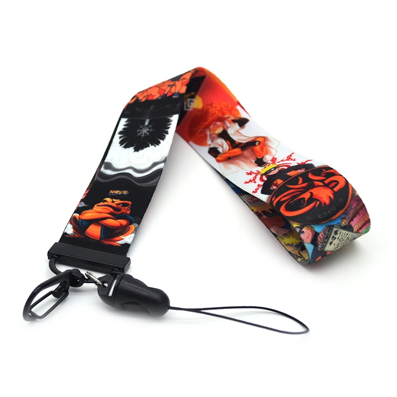 

Cartoon Anime Lanyard for Phones Uzumaki Lanyards Phone Case Lanyard for Keys Phone Neck Straps Badge Holders A187
