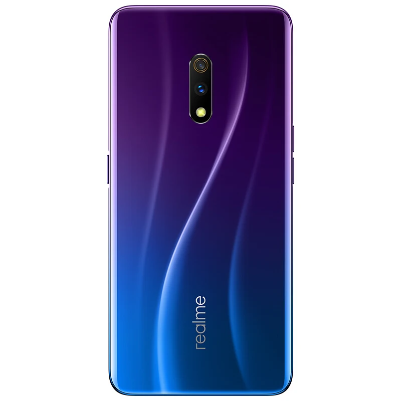 Стоковый Oppo Realme X мобильный телефон Snapdragon 710 Android 9,0 6,5" полноэкранный 48.0MP+ 5.0MP+ 16.0MP камера с подъемом отпечатков пальцев